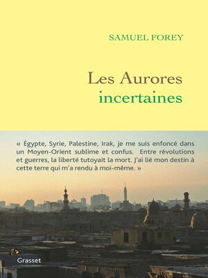 cover image of Les aurores incertaines